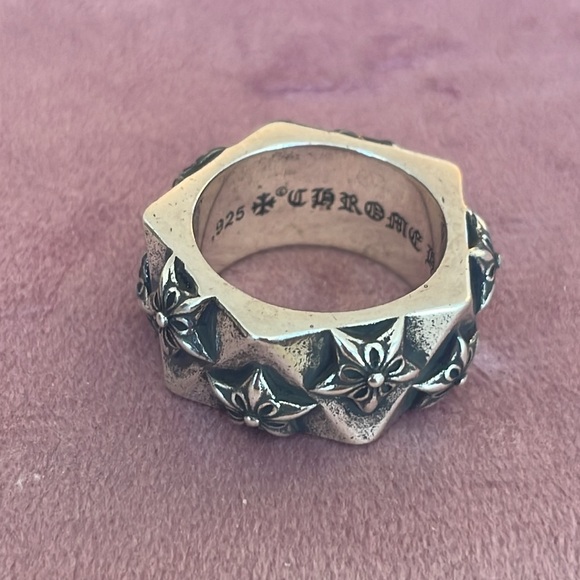 Chrome hearts 💕 size 8 silver star ring 💍 - Picture 4 of 7